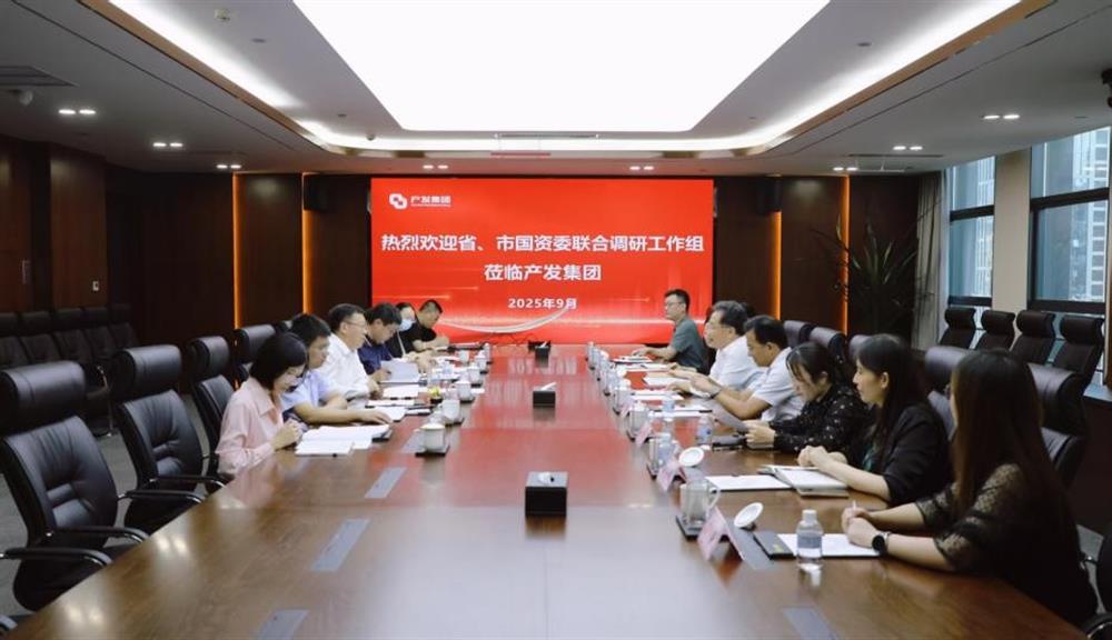 省、市國(guó)資委 聯(lián)合調(diào)研工作組到產(chǎn)發(fā)集團(tuán)調(diào)研指導(dǎo)工作